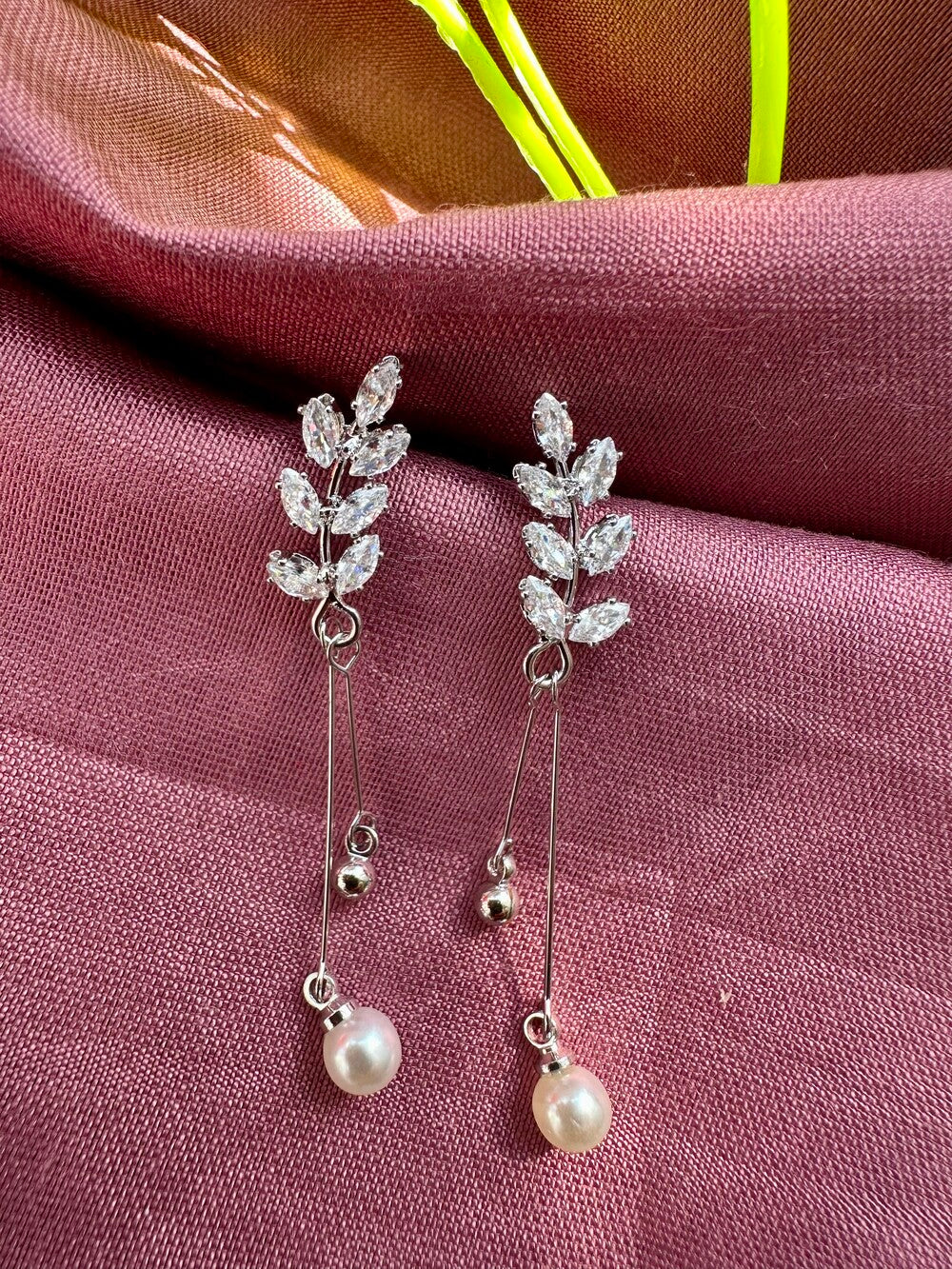 Sterling Silver Pearl Earrings